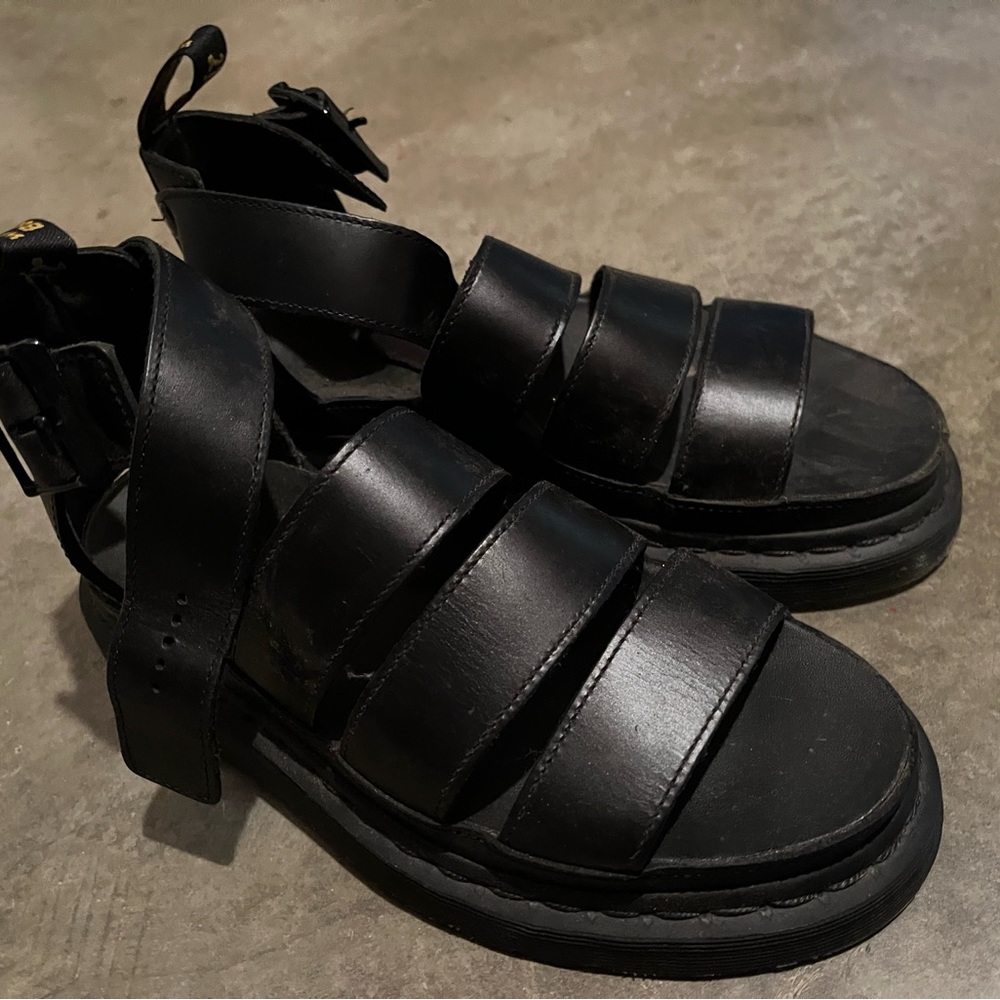dr martens sandals, like new